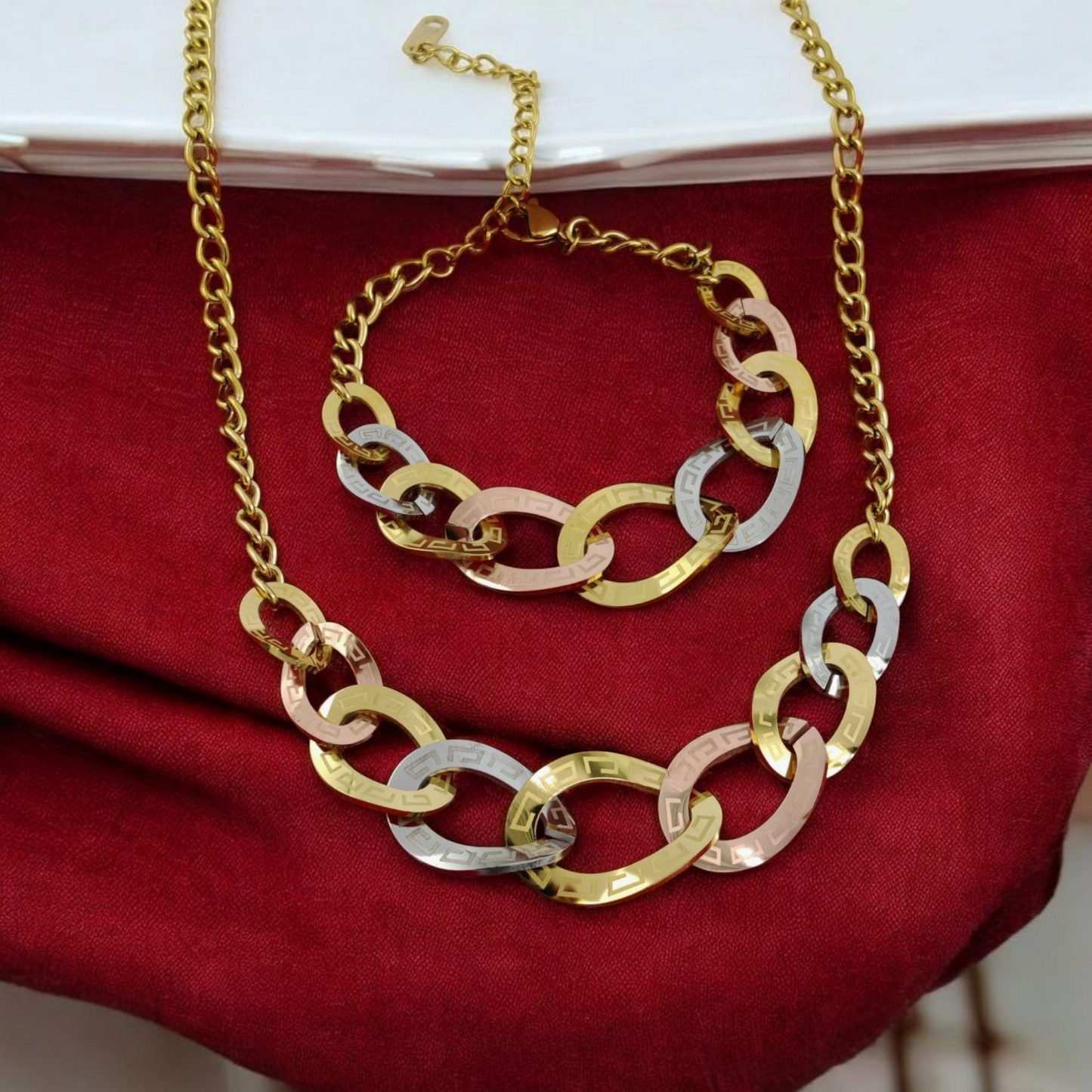 Parure cartier acier inoxydable