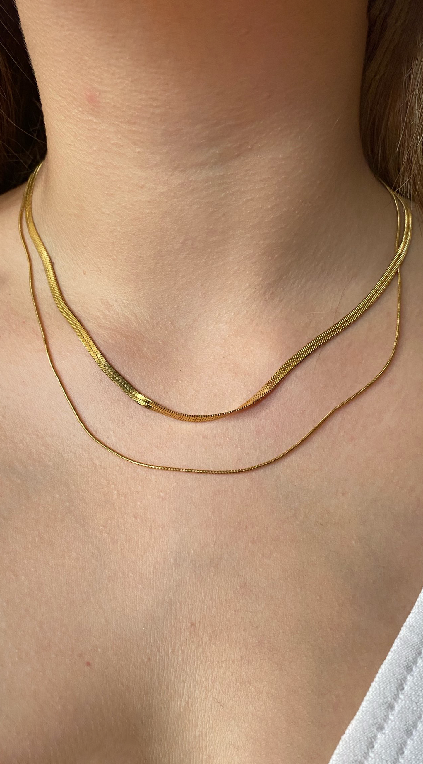 Chain Doubleé acier inoxydable